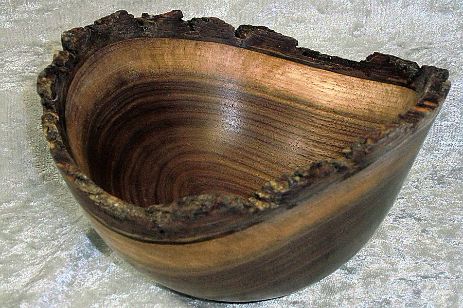 Natural Edge Walnut Bowl Ted's